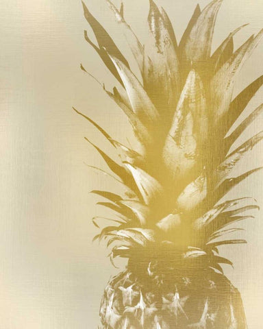 Golden Sweets 2 White Modern Wood Framed Art Print with Double Matting by Allen, Kimberly