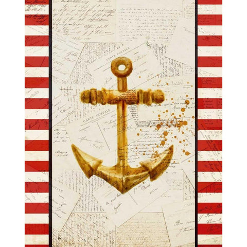 Postcards from the Sea 2 White Modern Wood Framed Art Print by Allen, Kimberly