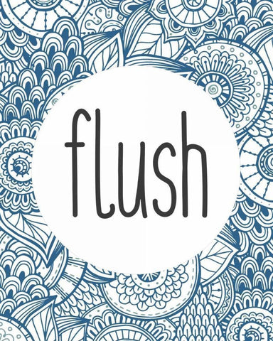 Wash 3 Black Ornate Wood Framed Art Print with Double Matting by Allen, Kimberly