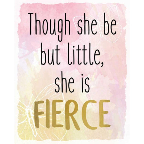 Fierce Black Modern Wood Framed Art Print by Allen, Kimberly
