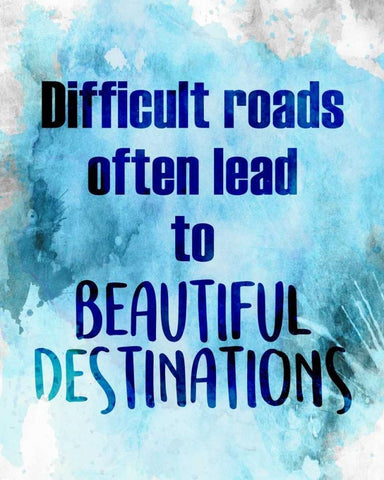Beautiful Destinations Black Ornate Wood Framed Art Print with Double Matting by Allen, Kimberly
