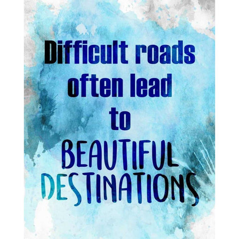 Beautiful Destinations Black Modern Wood Framed Art Print by Allen, Kimberly