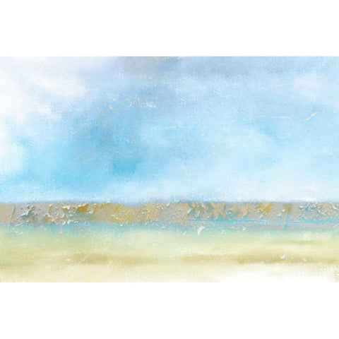 Sea Breeze Gold Ornate Wood Framed Art Print with Double Matting by Allen, Kimberly
