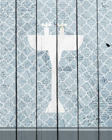 Relax Time 2 White Modern Wood Framed Art Print with Double Matting by Allen, Kimberly