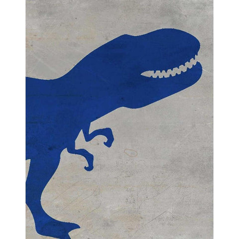 Rawr 1 Black Modern Wood Framed Art Print with Double Matting by Allen, Kimberly