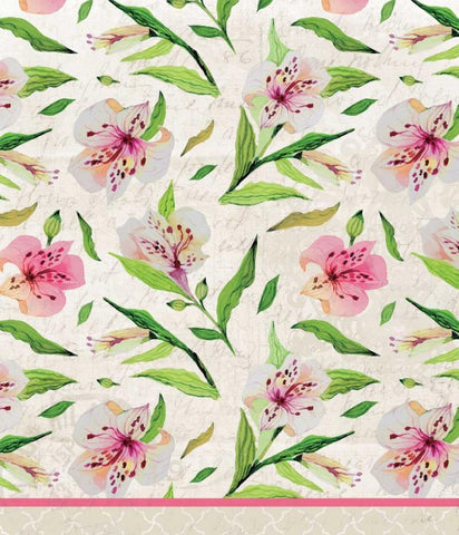 Pink Day Black Ornate Wood Framed Art Print with Double Matting by Allen, Kimberly