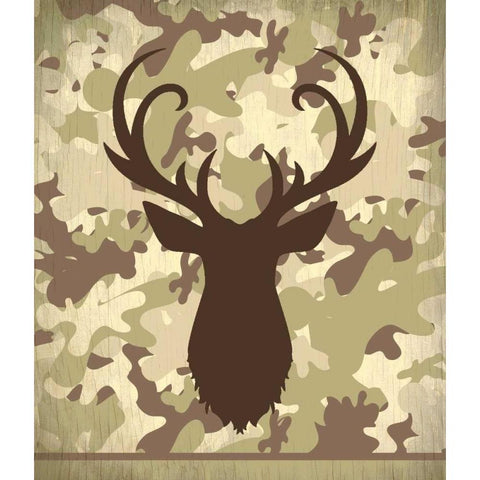 Lets go Hunting Black Modern Wood Framed Art Print by Allen, Kimberly