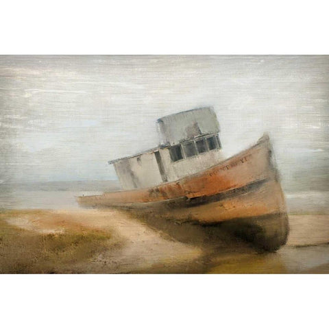 Point Rey Black Modern Wood Framed Art Print by Allen, Kimberly