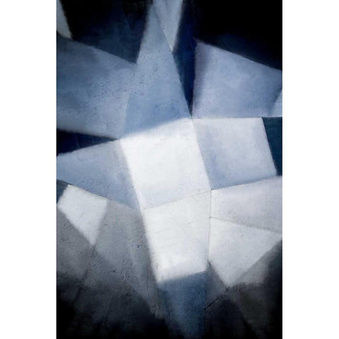 In Blue Times Black Modern Wood Framed Art Print by Allen, Kimberly