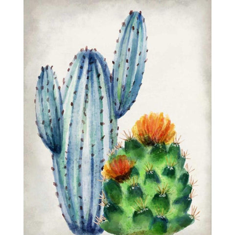 In the Desert 1 Black Modern Wood Framed Art Print by Allen, Kimberly