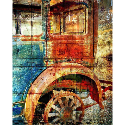 Classic 4 Black Modern Wood Framed Art Print by Kimberly, Allen