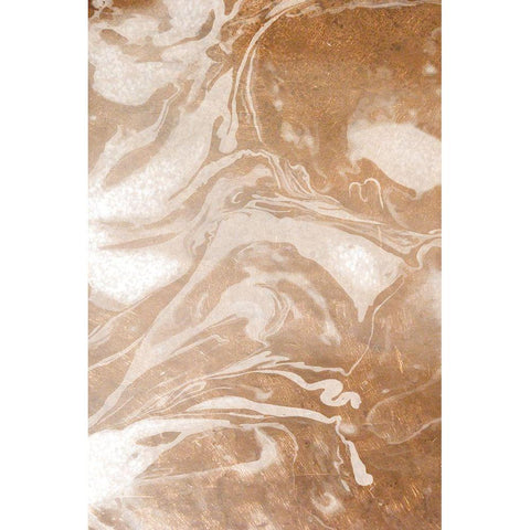Cosmic Copper 1 Black Modern Wood Framed Art Print by Allen, Kimberly
