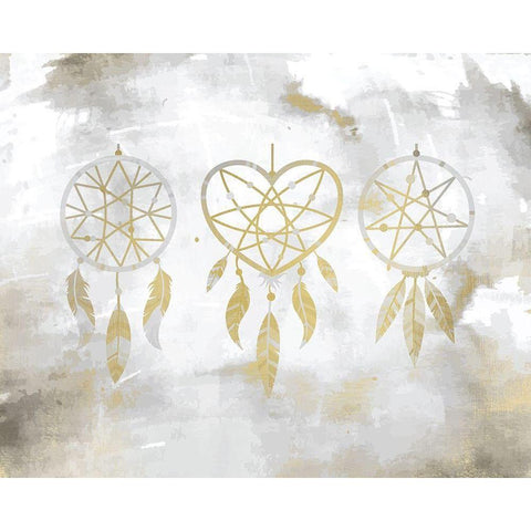 My Dreams 2 White Modern Wood Framed Art Print by Kimberly, Allen