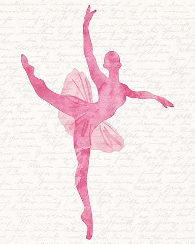 Dance 1 Black Ornate Wood Framed Art Print with Double Matting by Kimberly, Allen