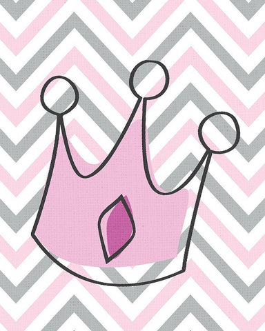 Little Princess 1 Black Ornate Wood Framed Art Print with Double Matting by Kimberly, Allen
