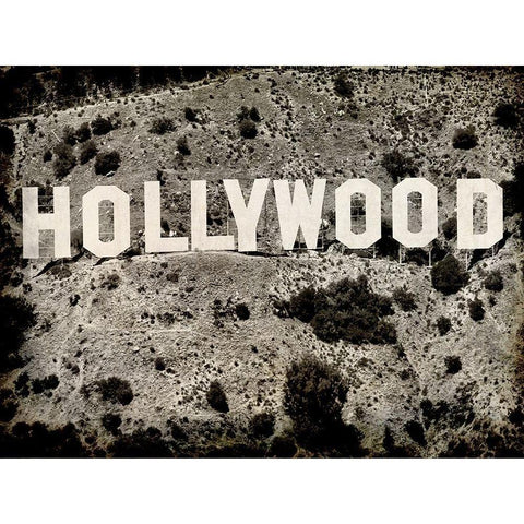 Hollywood Gold Ornate Wood Framed Art Print with Double Matting by Kimberly, Allen