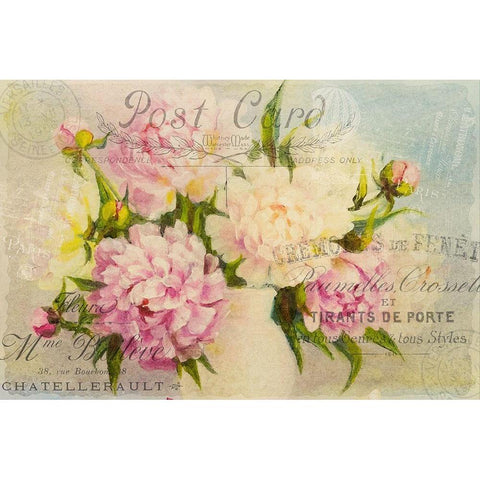 Summer Blooming Gold Ornate Wood Framed Art Print with Double Matting by Kimberly, Allen