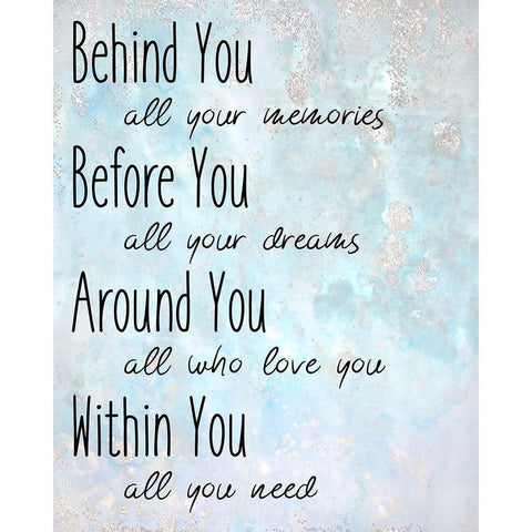 Within You Black Modern Wood Framed Art Print with Double Matting by Kimberly, Allen