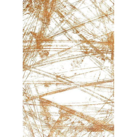 Fractal 1 Black Modern Wood Framed Art Print by Kimberly, Allen