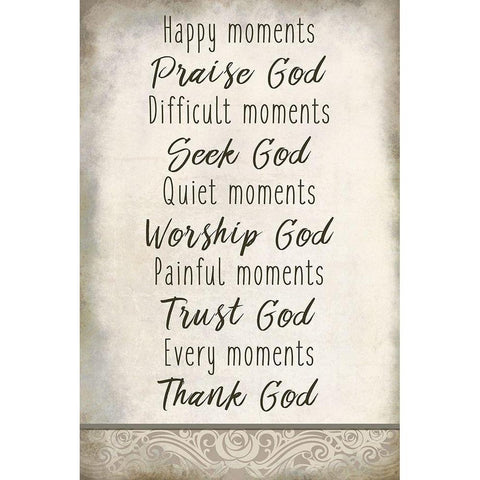 Moments Black Modern Wood Framed Art Print by Kimberly, Allen