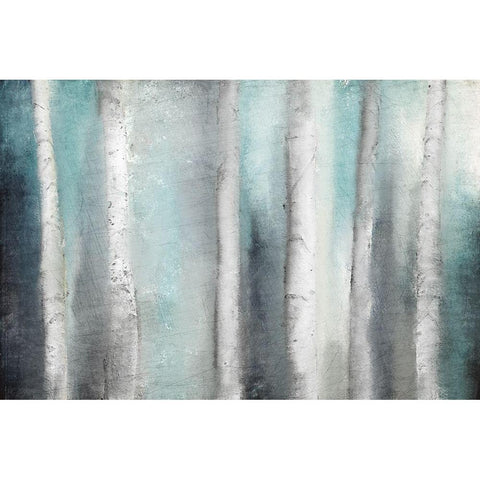 Into The Aspens 1 Black Modern Wood Framed Art Print by Allen, Kimberly
