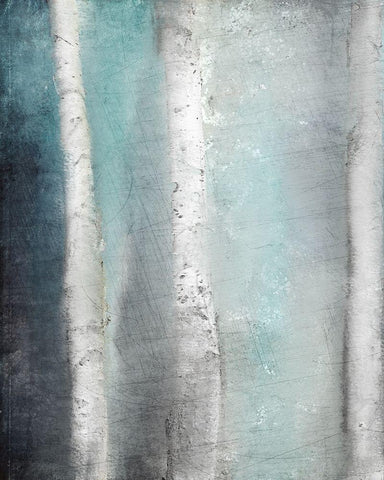 Into The Aspens 2 Black Ornate Wood Framed Art Print with Double Matting by Allen, Kimberly