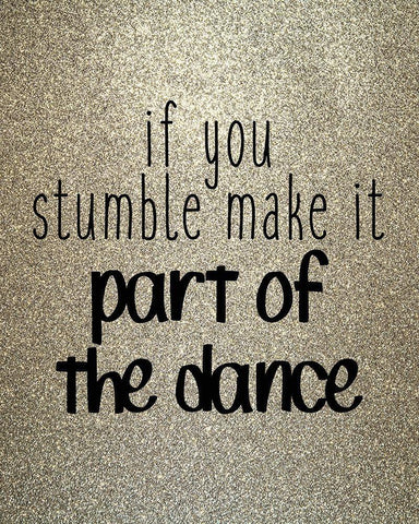 Part of the Dance White Modern Wood Framed Art Print with Double Matting by Kimberly, Allen