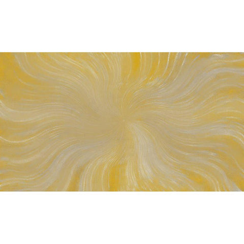 Yellow Dreams Gold Ornate Wood Framed Art Print with Double Matting by Kimberly, Allen