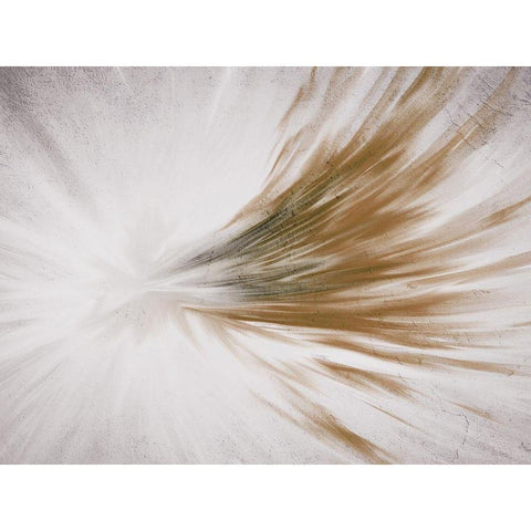 Shimmery Streak Black Modern Wood Framed Art Print by Kimberly, Allen