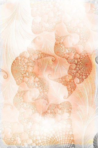 Glow Black Ornate Wood Framed Art Print with Double Matting by Kimberly, Allen