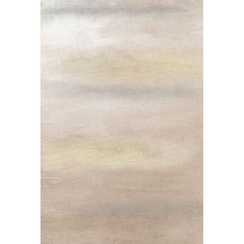 Shades of Taupe Black Modern Wood Framed Art Print with Double Matting by Kimberly, Allen