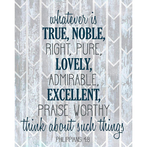 Whatever Is White Modern Wood Framed Art Print by Kimberly, Allen