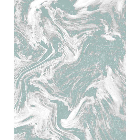 Sparkle Marble 2 White Modern Wood Framed Art Print by Kimberly, Allen