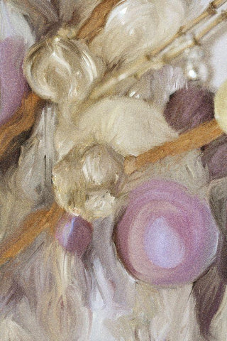 All that Sparkles White Modern Wood Framed Art Print with Double Matting by Kimberly, Allen