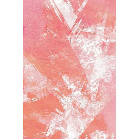 Shards 2 White Modern Wood Framed Art Print by Kimberly, Allen