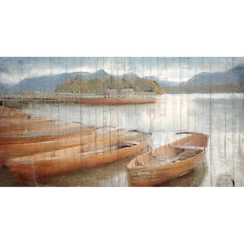 At Sunset Black Modern Wood Framed Art Print with Double Matting by Allen, Kimberly
