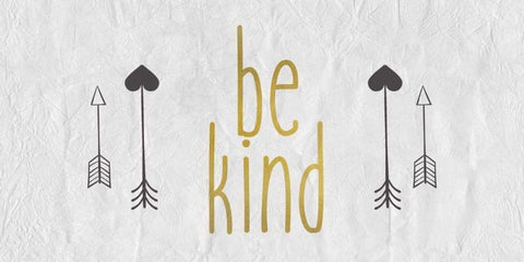 Be Brave 2 White Modern Wood Framed Art Print with Double Matting by Allen, Kimberly