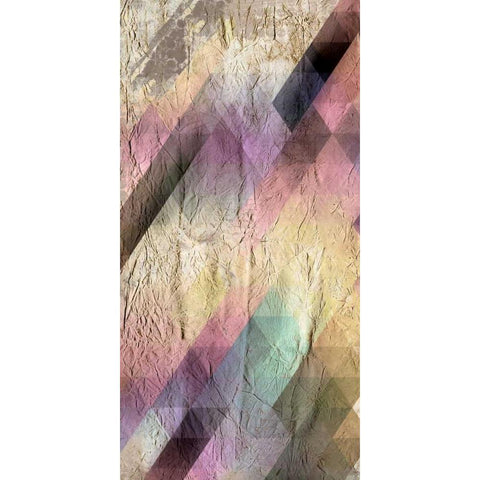 Color Code 1a White Modern Wood Framed Art Print by Allen, Kimberly