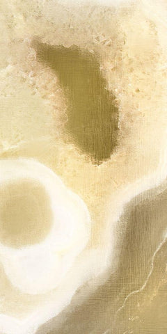 Golden Touch 2 Black Ornate Wood Framed Art Print with Double Matting by Kimberly, Allen