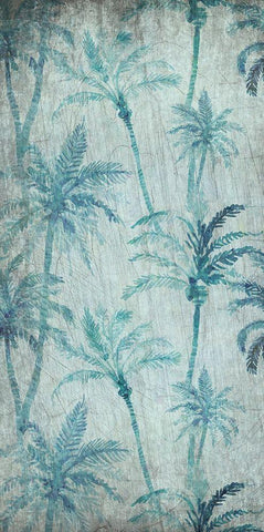 Tropical Breeze Black Ornate Wood Framed Art Print with Double Matting by Kimberly, Allen