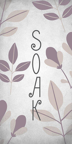 Relax 3 White Modern Wood Framed Art Print with Double Matting by Kimberly, Allen