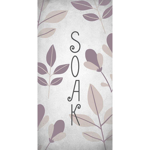 Relax 3 Gold Ornate Wood Framed Art Print with Double Matting by Kimberly, Allen