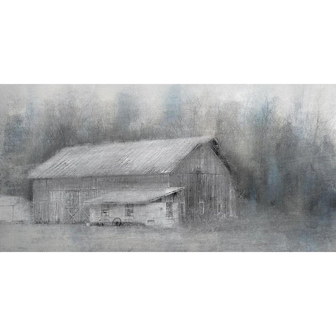 Old Country Black Modern Wood Framed Art Print by Allen, Kimberly