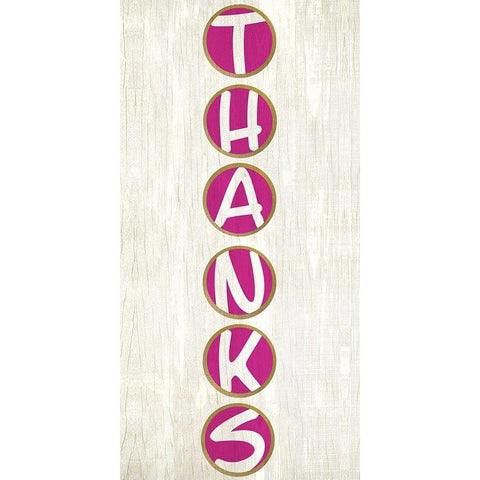 Give Thanks 2 Black Modern Wood Framed Art Print with Double Matting by Kimberly, Allen