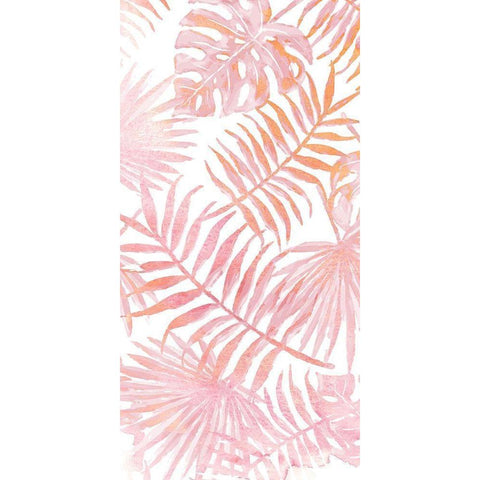 Tropical Paradise 1 White Modern Wood Framed Art Print by Kimberly, Allen