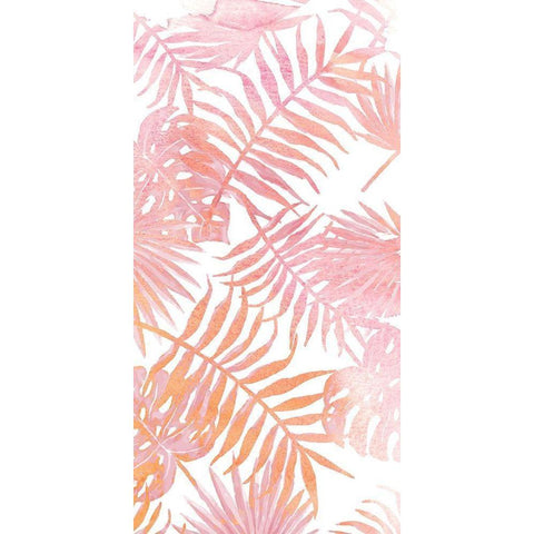 Tropical Paradise 2 White Modern Wood Framed Art Print by Kimberly, Allen