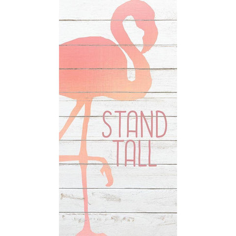 Stand Tall 1 Gold Ornate Wood Framed Art Print with Double Matting by Kimberly, Allen