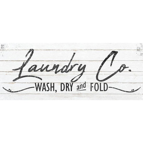 Laundry Co Gold Ornate Wood Framed Art Print with Double Matting by Kimberly, Allen