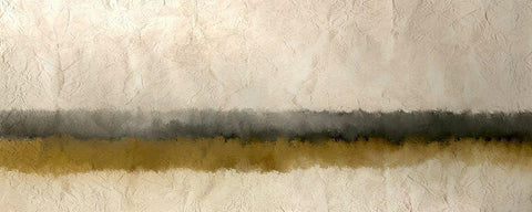Horizon Black Ornate Wood Framed Art Print with Double Matting by Kimberly, Allen