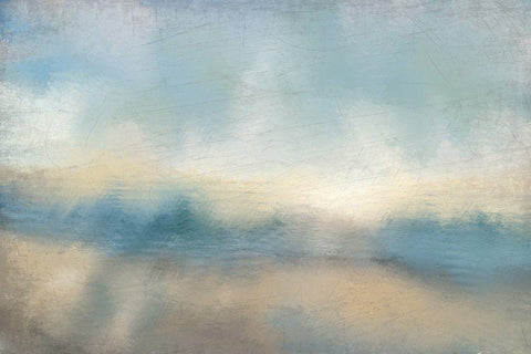 Blue Skies Black Ornate Wood Framed Art Print with Double Matting by Kimberly, Allen
